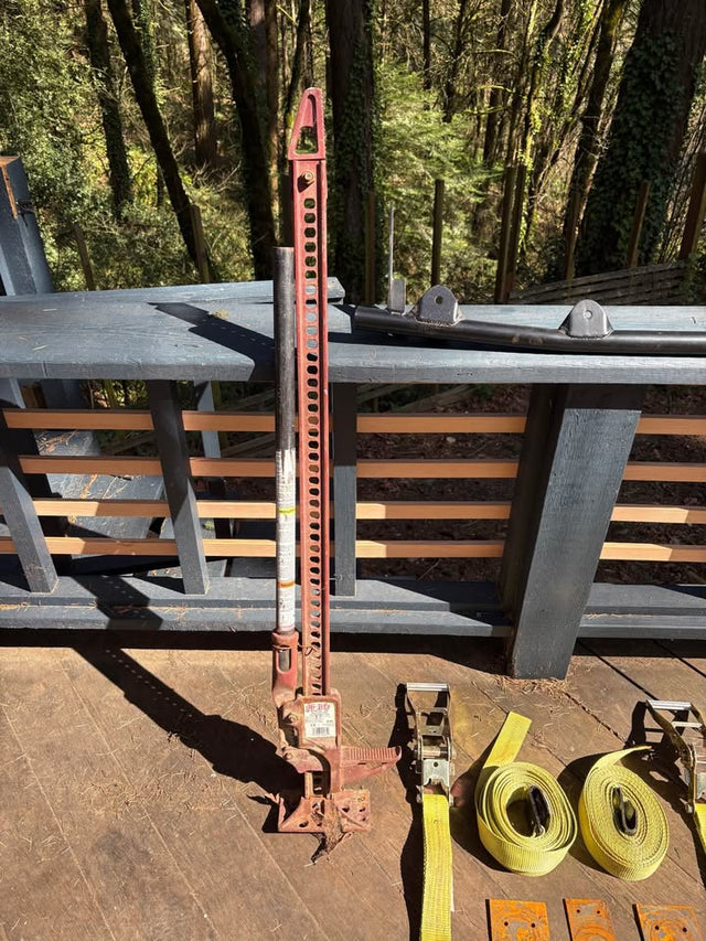Hi lift Jack & light bar, Clevis — photo 3