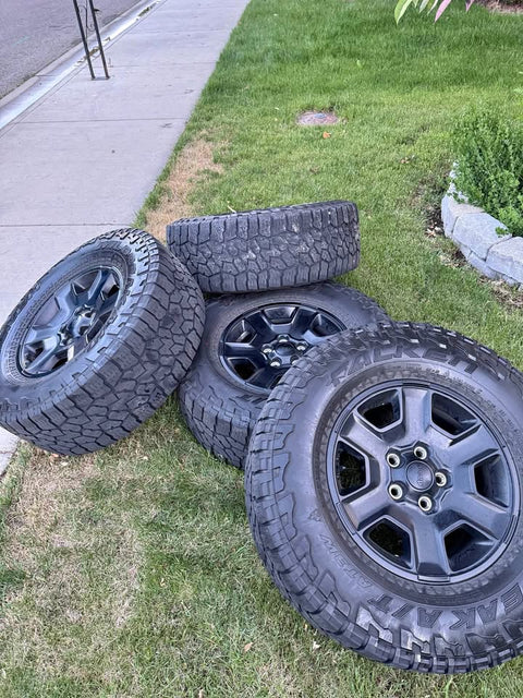 Falken Wildpeak A/T3W Tires with Jeep Rims