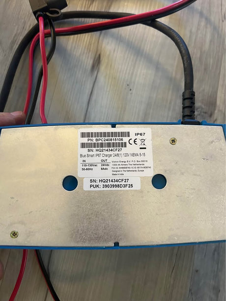 Victron Energy Blue Smart IP67 Charger 24/8 in Black Diamond, WA (photo 4)