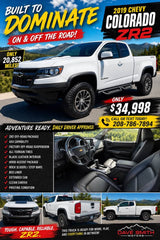 2019 Chevrolet Colorado Extended Cab · ZR2 Pickup 2D 6 ft in Pinehurst, ID (photo 2)