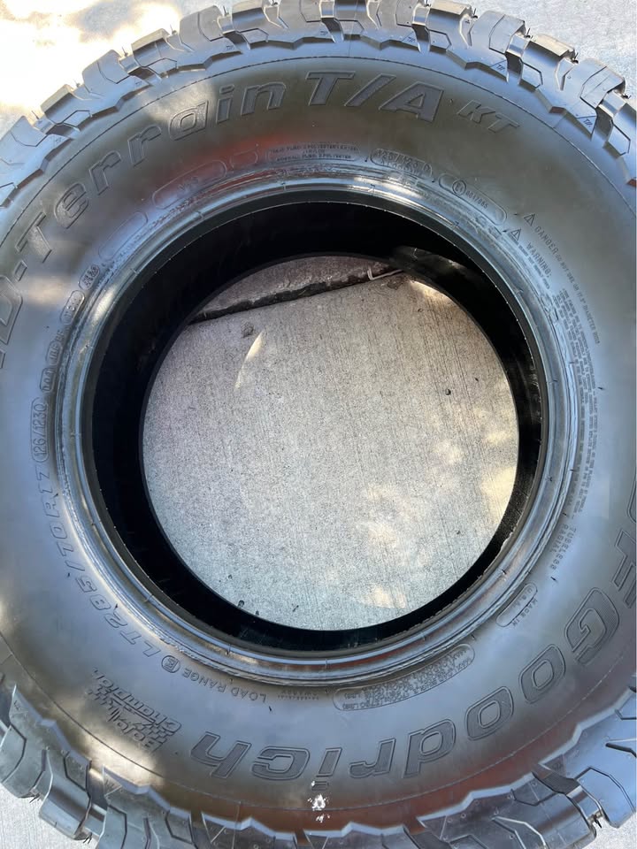 LT285/70R17 BFGOODRICH SET OF 4 TIRES in West Valley City, UT (photo 4) — photo 4