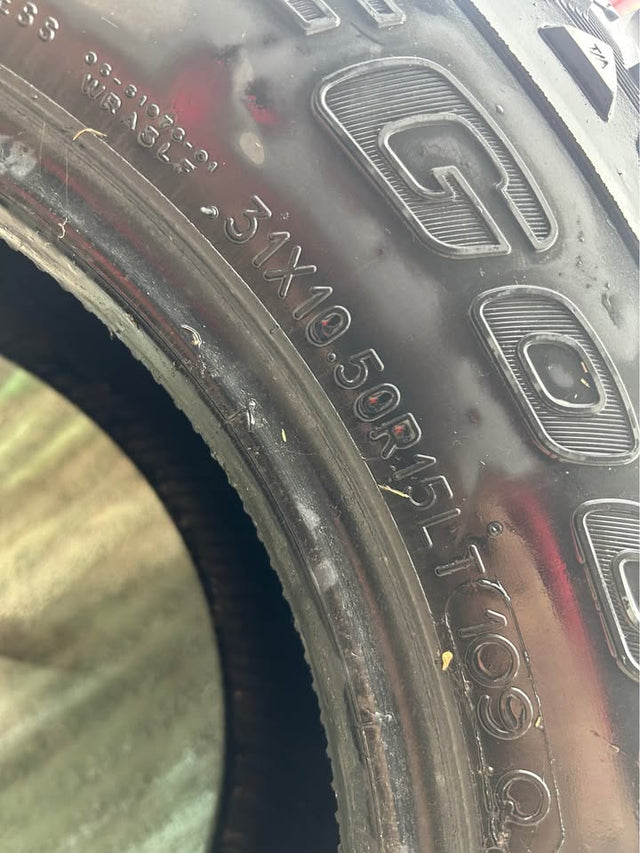 BFGoodrich tires 31x10.50R15 — photo 3