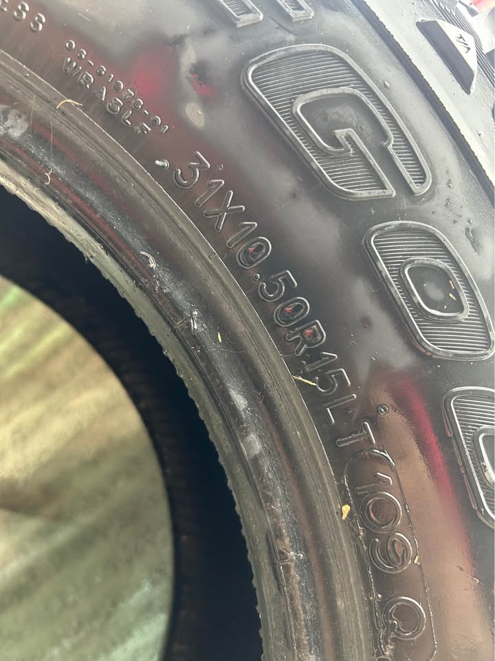 BFGoodrich tires 31x10.50R15 in Madera, CA (photo 3) — photo 3
