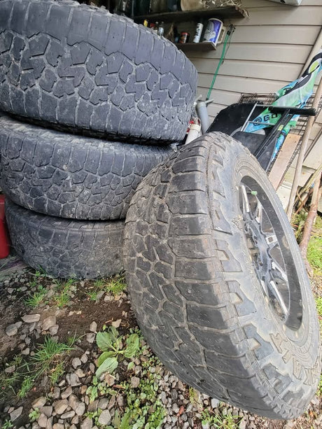 Falken Wildpeak 255/65R17 Tires with Rims in Sparks, NV (photo 4)