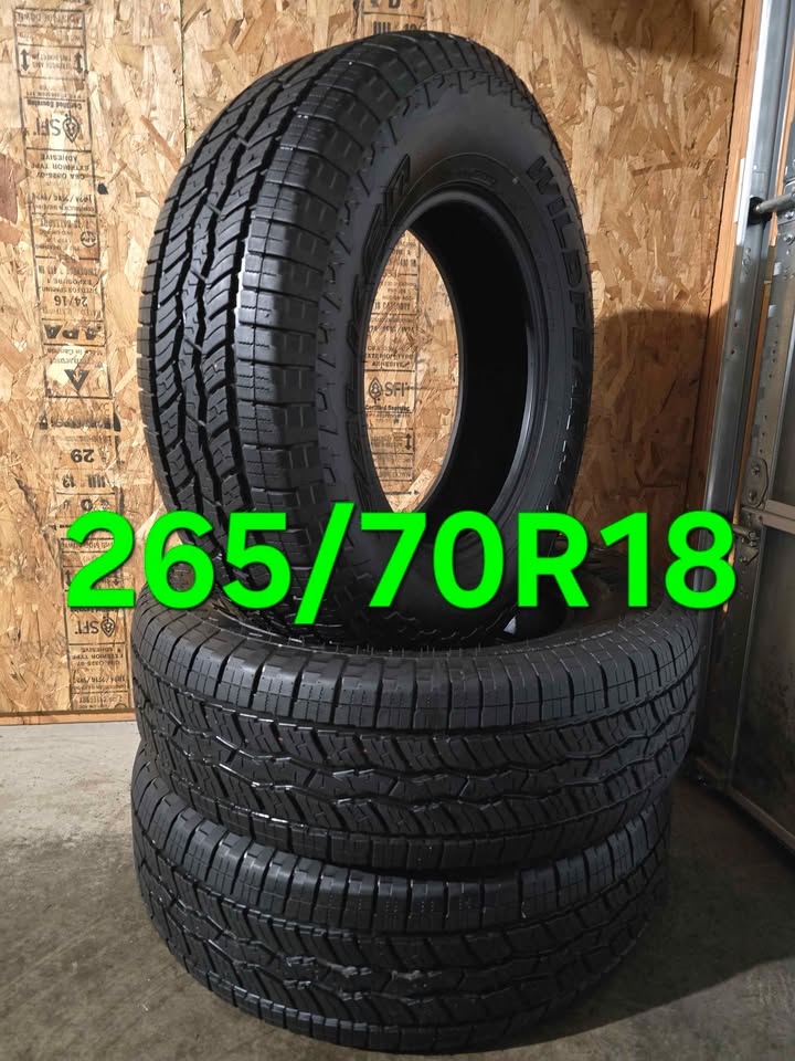 265/70/18 Tires Falken WildPeak A/T3W A x3 Matching Tires in Renton, WA (photo 6) — photo 6