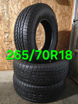 265/70/18 Tires Falken WildPeak A/T3W A x3 Matching Tires in Renton, WA (photo 6)