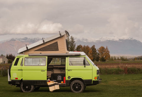 Look Like A Local - "Vincent Van-Go" VW Westfalia Pop Top Camper Van overland rental