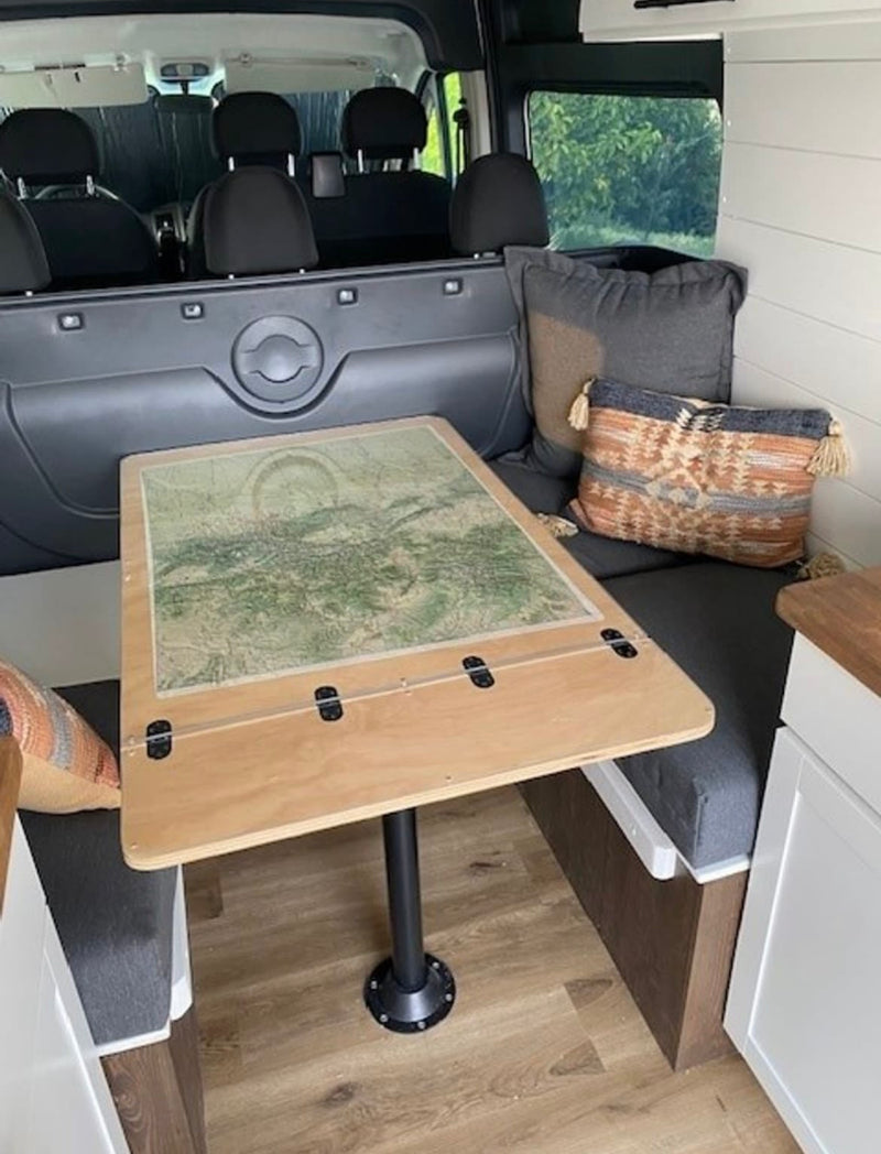  and a roof rack.|White Ram ProMaster camper van available for rv rental — photo 6