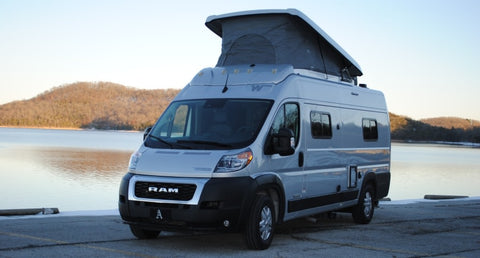 Go Wander in "Opal"- 2023 Winnebago Solis 59PX Adventure Van overland rental