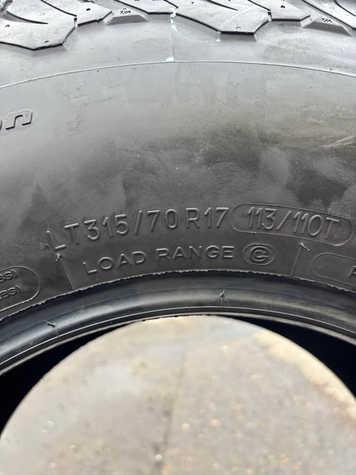 4-BFGoodrich All-Terrain T/A KO2 Tires LT315/70R17 with installation included in Vancouver, WA (photo 4) — photo 4