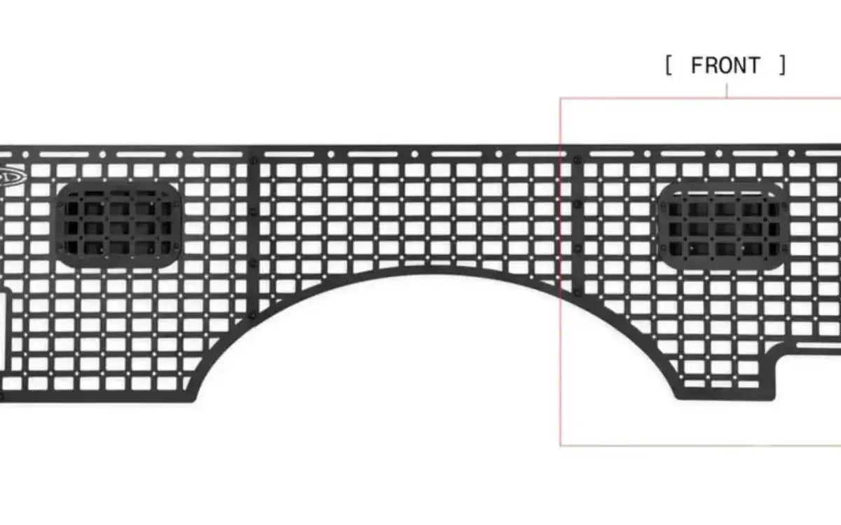 Addictive Desert Design Molle Panel '23 Ford Super — new molle panels for sale (photo 2) — photo 2