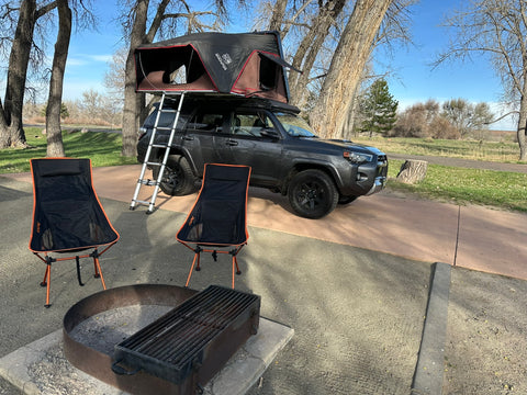 4Runner TRD OffRoad w/Ikamper Rooftop Tent by Joyride Overland — photo 4