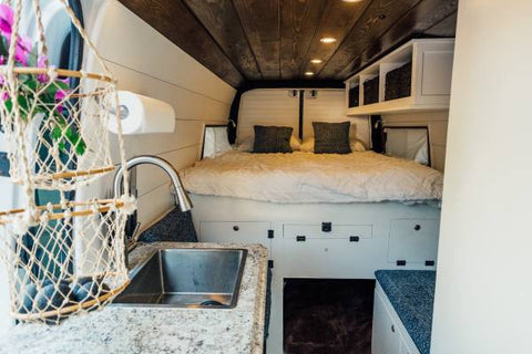 Roof Deck Camper - Sprinter w/Queen Bed, Shower & Solar — photo 3