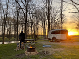 Scenic desert camping with an RV rental