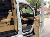 Luxury Mercedes Coach | Massage Chairs & Bathroom