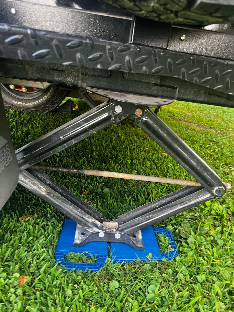  essential for safe RV rental towing connections.|A Boreas XT overland trailer equipped with a Freespirit rooftop tent — photo 15
