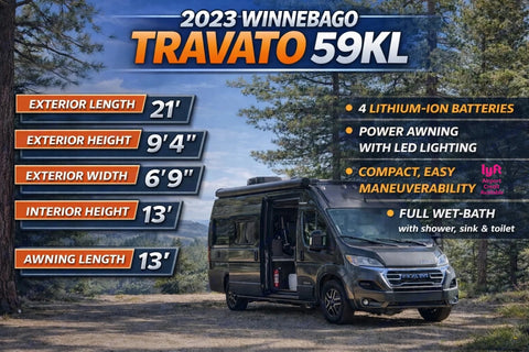 Winnebago Travato | Lithium Power + Easy Drive | Perfect for Zion & Bryce! overland rental