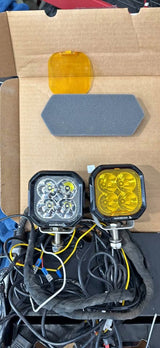Auxbeam LED Pod Lights with Wiring Harness in Tucson, AZ (photo 1)