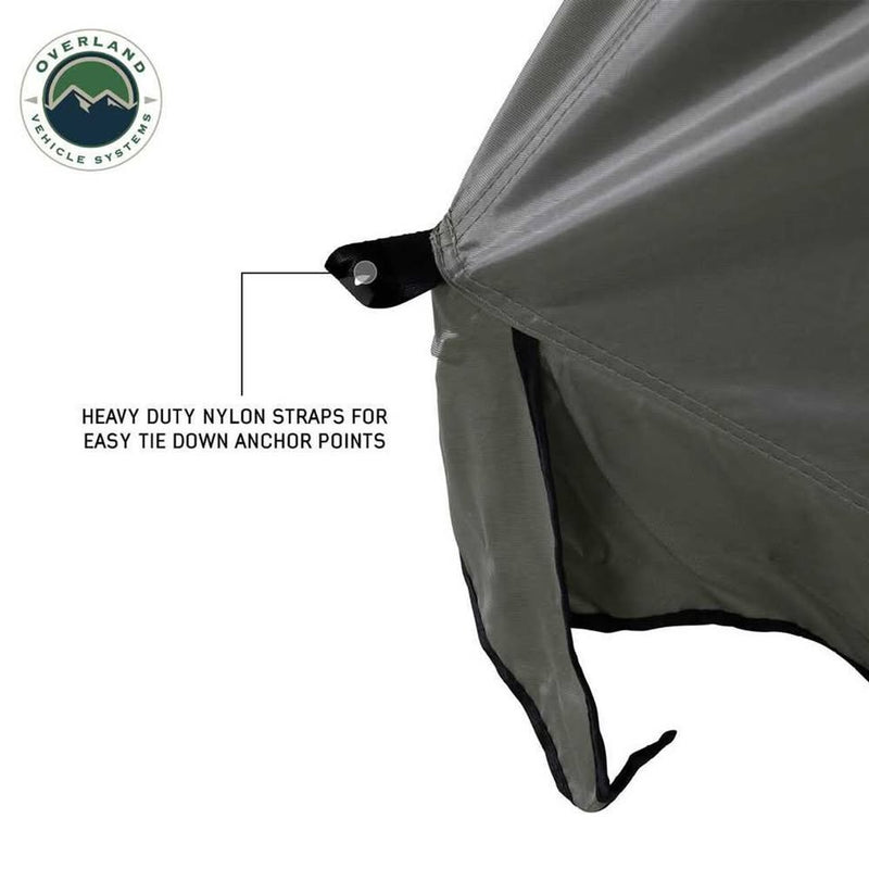 Overland Vehicle Systems Ld Tmbk Roof Top Tent Annex Green Base With Black Floor in Citrus Heights, California (photo 8) — photo 8