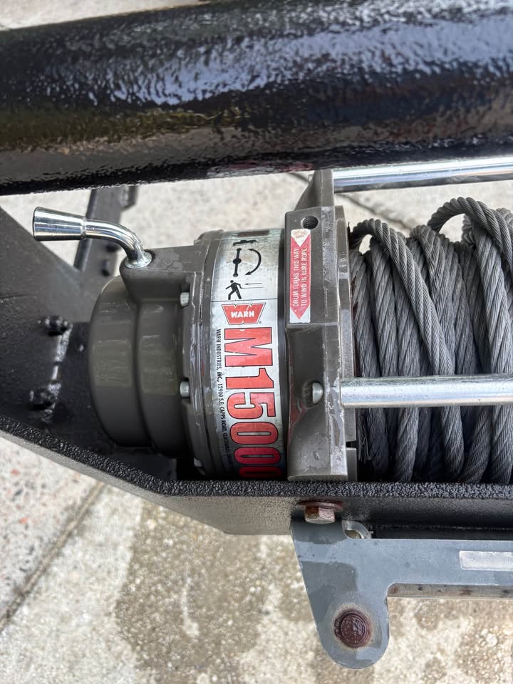 Warn transformer brush guard and 15000 lbs warn winch in Murrells Inlet, SC (photo 6) — photo 6