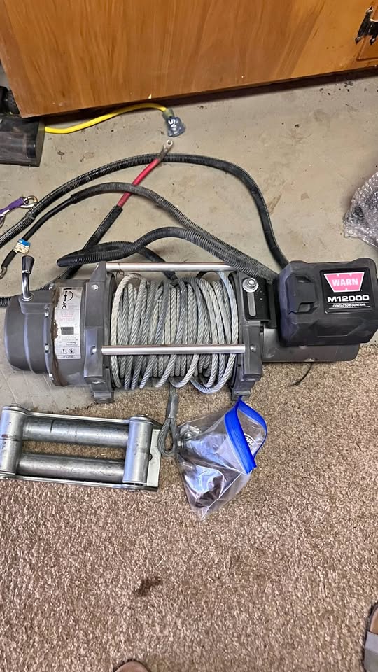 Warn Winch M12000 in Plymouth, CA (photo 1) — photo 1