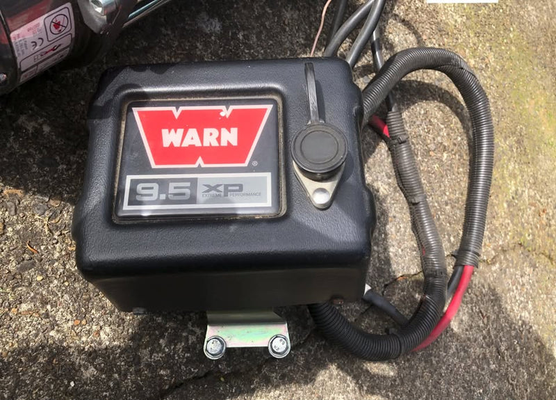 Warn 9.5xp Winch - Zero Recovery Use, Excellent Condition (USA Made) in Portland, OR (photo 4) — photo 4