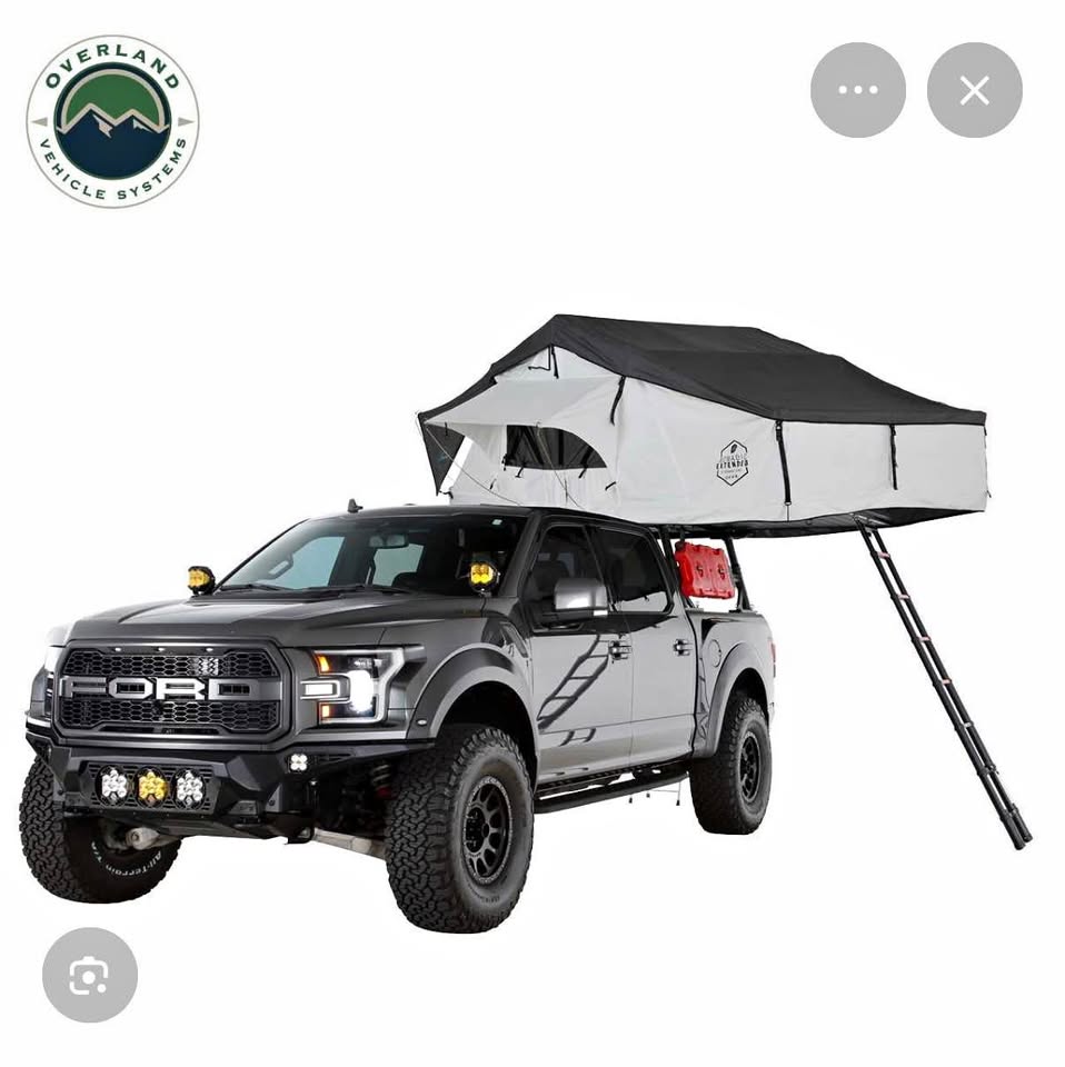 Overland Vehicle Systems HD Nomadic 3 Person Arctic White Extended Soft Shell Roof Top Tent in Castle Rock, CO (photo 1)