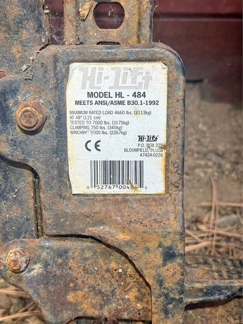 Hi-Lift HL-484 Farm Jack