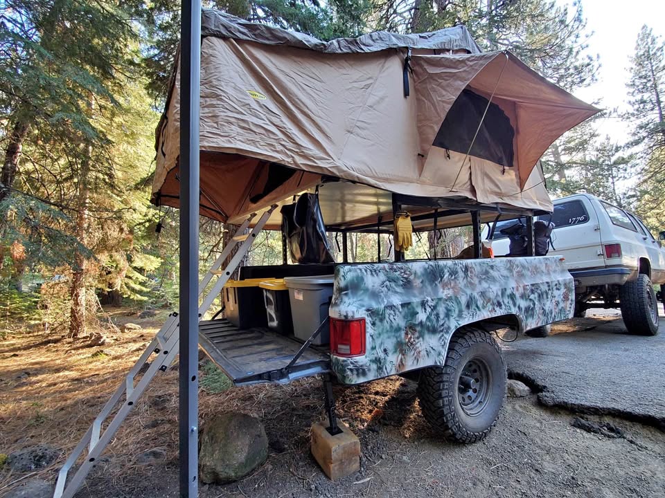 Smittybilt roof top tent XL with annex in Chico, CA (photo 1) — photo 1