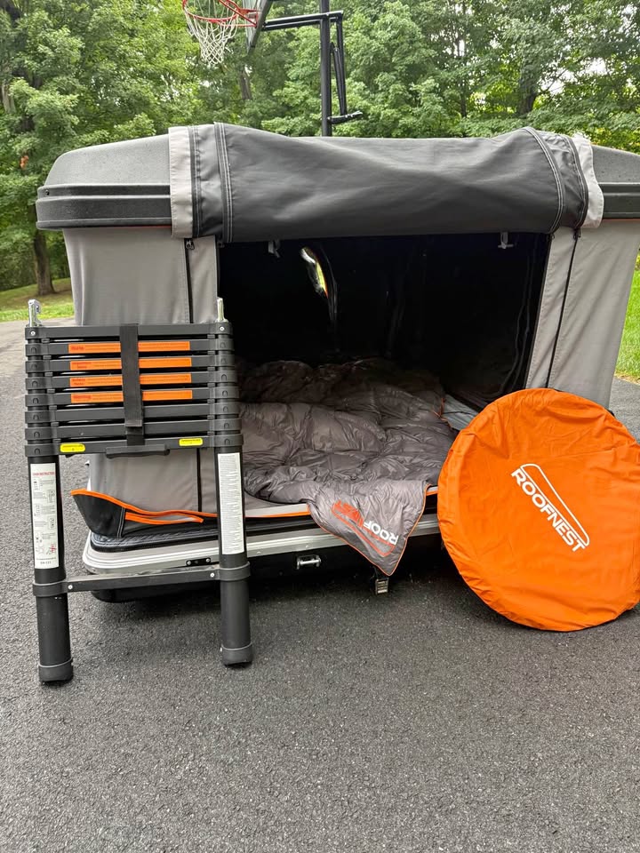 Roofnest Sparrow 2 XL Hardshell Rooftop Tent + Full Accessory Bundle in North Andover, MA (photo 1) — photo 1