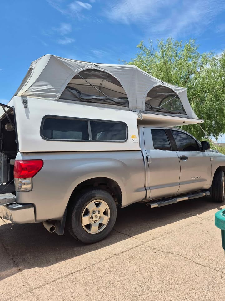 FlipPac(First with cash gets it)want the bed set up it comes with, free. Camper alone is in Tucson, AZ (photo 2) — photo 2