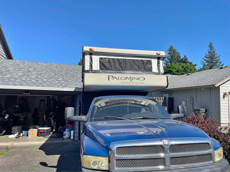 2015 palomino pop up truck bed camper in Fairview, OR (photo 1)