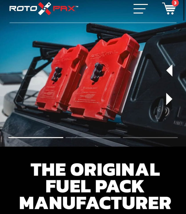 Rotopax Gasoline Fuel Pack Set - 4 Gallon and (2) 1 Gallon Packs — photo 2