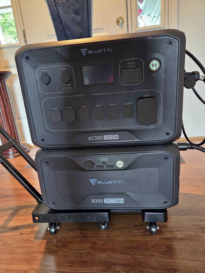 BLUETTI AC300 & B300 Portable Power Station in Coupeville, WA (photo 1) — photo 1