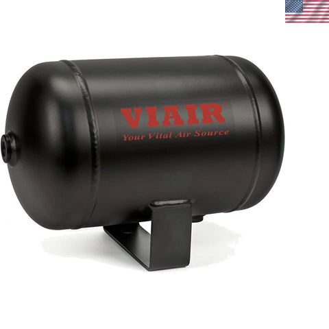 Viair 1.0 Gallon Air Tank - 150 Psi, Two 1/4" Npt Ports, Ideal For Cars