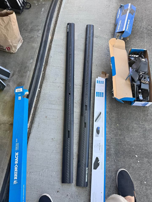 Rhino Rack Vortex 1500mm complete roof rack set in Carson City, NV (photo 1)