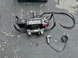 SmittyBilt 9500 pound electric winch on cradle. Mounts on receiver in Aptos, CA (photo 1)