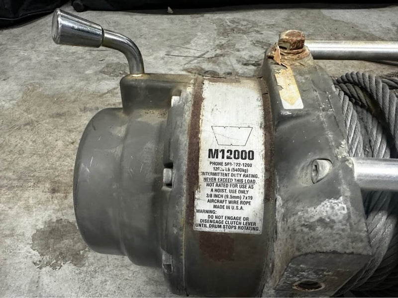 Warn winch 12k (photo 2) — photo 2