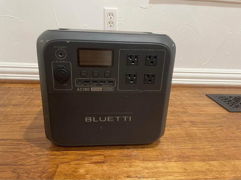 BLUETTI AC180 Portable Power Station in Dallas, TX (photo 2) — photo 2