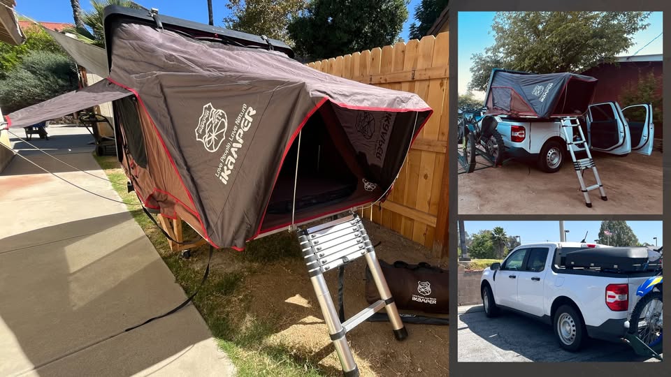 iKamper Mini 2.0 Rooftop Tent + Insulation liner in Murrieta, CA (photo 6) — photo 6