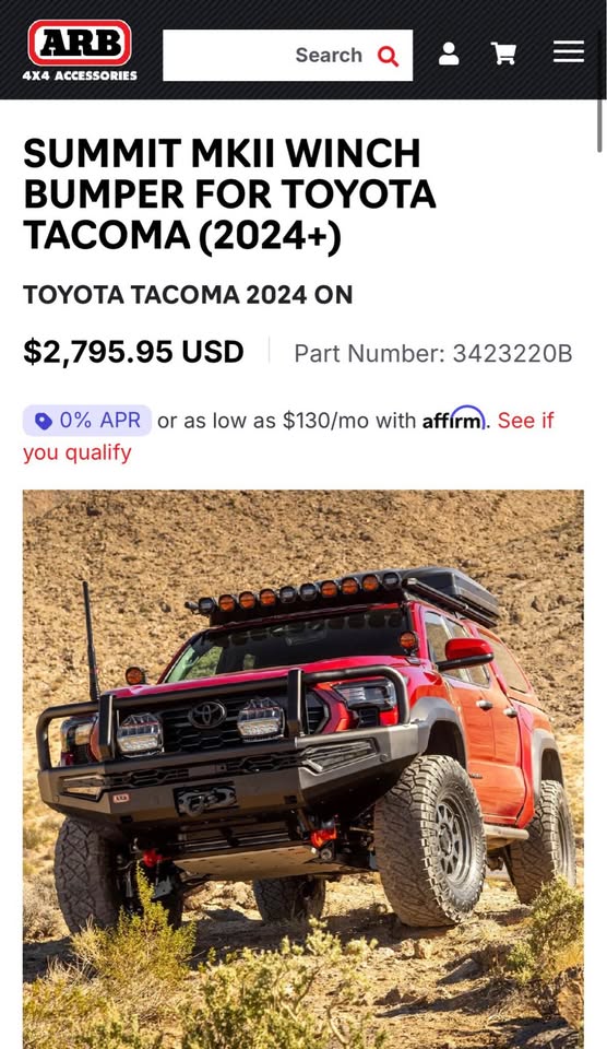 Toyota Tacoma front bumper in Gilbert, AZ (photo 4) — photo 4