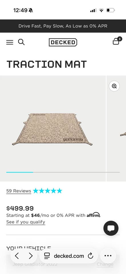 Decked Camo Traction Mat in Verdi, NV (photo 2) — photo 2