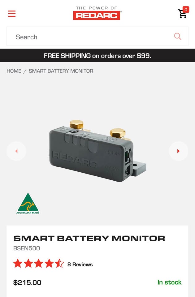 RedArc BCDC12-25 and Battery Monitor (photo 5) — photo 5