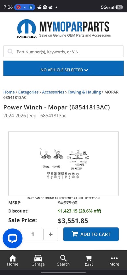 Warn 10,000 lbs winch in La Habra, CA (photo 6) — photo 6