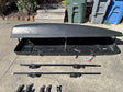 Thule Adventurer Cargo Box + Yakima 58” Roof Rack Crossbars, Towers & Mounting Accessories in Petaluma, CA (photo 1)