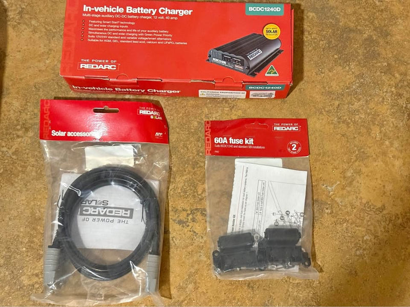 NEW REDARC BCDC1240D 40A In-Vehicle DC-DC Battery Charger in Phoenix, AZ (photo 1) — photo 1