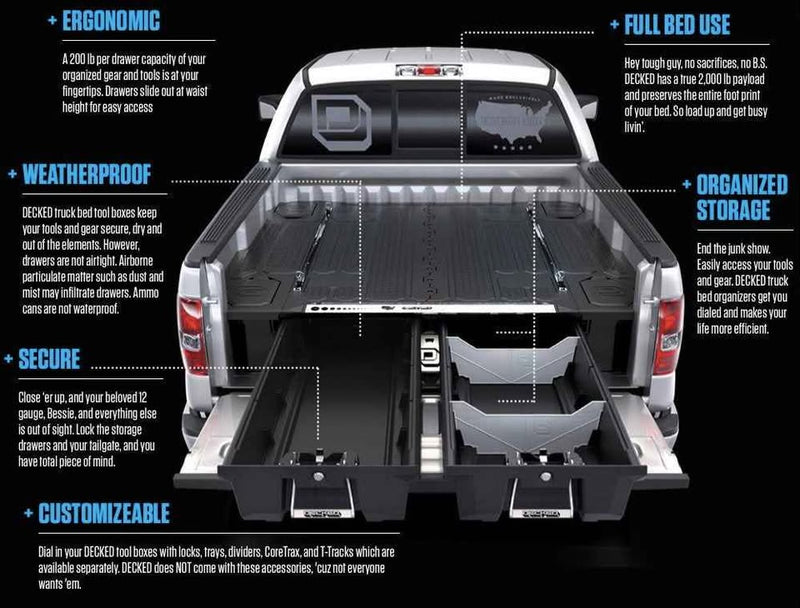 DECKED Truck Bed Storage System in Longview, WA (photo 3) — photo 3