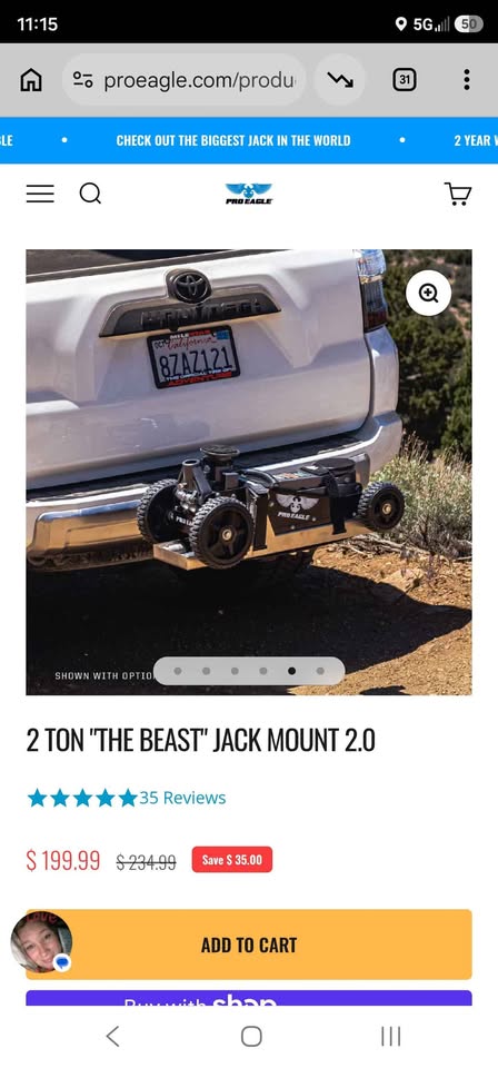 Pro eagle 2-ton jack mount in Salt Lake City, UT (photo 4) — photo 4