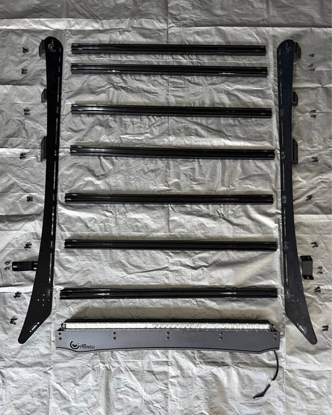 Prinsu Roof Rack | Subaru Crosstrek 2013-2017 & LightBar