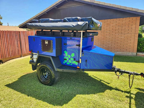 2021 Turtle Back Trailer Fully Loaded w/ Newer 23Zero 87 walkabout plus Annex